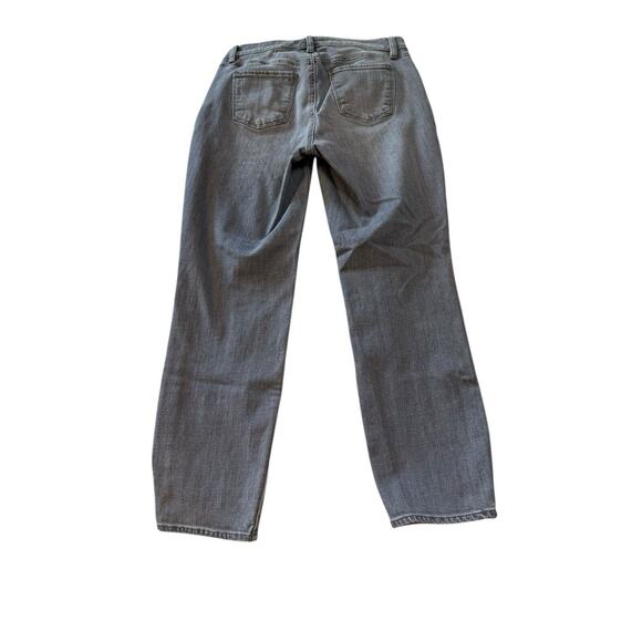 Talbots Flawless Five Pocket Women's Size 4 Slim Ankle Medium Blue Jeans Stretch - Picture 2 of 7